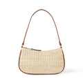 The Drop Women's Melanie Small Shoulder Bag, Natural Straw, One Size