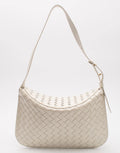 BOTTEGA VENETA Intrecciato Leather Shoulder Bag Adjustable Strap