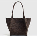 Madewell The Lexington Small Tote in Raffia Straw Bag